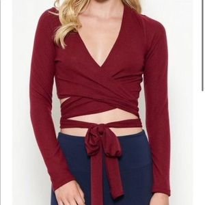 Madison Wrap Top